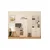 HANAH HOME Studijski sto i polica za knjige Rb1000401557