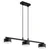 Brilagi - LED luster na sajli MONO 3xGX53/30W/230V crna
