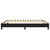 vidaXL Box spring posteljni okvir črn 160x200 cm žamet