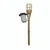 LED solarna lampa BAMBOO LED/1,2V 150 mAh 1800K 56 cm IP44 bež