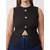 Trendyol Curve Ženska bluza Tbbss25Af00121, Crna