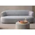Atelier del Sofa Trosed Roma, 230 cm, Sivi