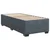 Vidaxl Box spring postelja z vzmetnico temno siva 80x200 cm žamet
