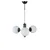 Conceptum Hypnose Luster Bankok, 70cm, 40 cm, E27 , Crni