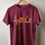 Camiseta Muška majica sa štampanim printom Cam 4010, Bordo