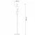 TALIA 27 PODNA LAMPA 4*G9 CRNA/BAKAR