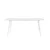 Venture Design Jedilna miza Silar 90x180 cm bela
