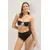 Trendyol Milla Ženski kupaći kostim Tbess25Bt00146, Crni