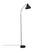 Opviq Podna lampa Varzan-10855-US, 162 cm, E27, Crna