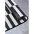 Črno-bel tekač 80x200 cm Viela – Hanse Home