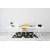 Decormat Podloga za stol Drawed triangles 140x100 cm 2 cm