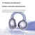 Newmine Bluetooth slušalice X3, Crne