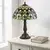 Brilagi - Tiffany vitražna stona lampa MARGARET 1xE27/40W/230V