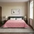 Vidaxl Poletna odeja Roza 220 x 260 cm Mikrofibra in Teddy flis