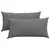 Jastučići za sofu 2 pcs Tamno siva 80 x 40 cm tkanina