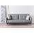 Atelier del Sofa Trosed na razvlačenje Ron 190x125cm Sivi