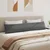 Jastučići za sofu 2 pcs Tamno siva 200 x 40 cm tkanina