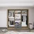 Hanah Home Garderober Yaman Luna-Fel 1600-65, 180x190x45 cm, Sivi
