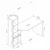 Hanah Home radni sto Viora, 150 cm, antracit / orah