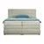 Boxspring Krevet Palace 180/200 cm , svetlosiva