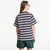 Majice HUMAN MADE Striped T-Shirt UNISEX Navy L