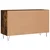 Komoda boja dimljenog hrasta 100 x 36 x 60 cm konstruirano drvo