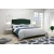 Postelja 14 slim z gumbi - 140x200 cm