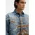 Jeans srajca Y/Project EVERGREEN PARIS BEST PATCH DENIM SHIRT