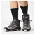 Nogavice Salomon X Ultra Access Crew 2 Bleached Sand/Black M