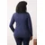 Trendyol Curve Ženska bluza Tbbaw26Af00008, Tamnoplava