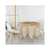 Namizni prt o 140 cm – Mila Home