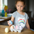 Bigjigs Toys Set barvnih kred v obliki jajca, 6 kos