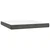 Krevet box spring s madracem LED tamnosivi 160x200 cm baršun