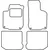 Textile car mats Seat Leon 1999-2004