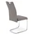 Halmar Jedilni stol K349 - siv/krom
