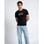 Guess  SS CN CLASSIC DESIGN TEE  Črna