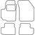 Textile car mats Suzuki Splash 2008-