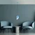Opviq Luster Kesik, 32-121cm, O14 cm, Plavi