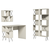 Hanah home Polica 120x78,8x60?cm Krem-Crna