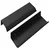 Drška 725 pcs Crna 120 x 39.6 x 17 mm Aluminij