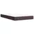 vidaXL vidaXL Box spring postelja z vzmetnico temno rjava 120x190 cm blago, (21304727)