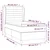 Vidaxl Box spring postelja z vzmetnico temno siva 80x200 cm blago