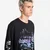 Majice RIPNDIP World Wide Madness LS Charcoal M