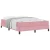 Vidaxl Postelja boxspring z vzmetnico Roza 160 x 200 cm Žamet