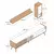 Hanah Home TV komoda Valensiya 845HCT5342