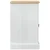 HiFi ormar Bijelo 60 x 50 x 82 cm Čvrsto borovo drvo