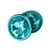 Diamond Light Blue Butt Plug Medium