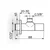 Ugaoni ventil 1/2 x 3/8 - S.2 GOLD  261238G
