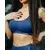 Avenox Ženski sportski top Aura Seamless, Plavi