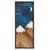 Wallity Dekorativna uramljena slika, 70x33cm, Šarena